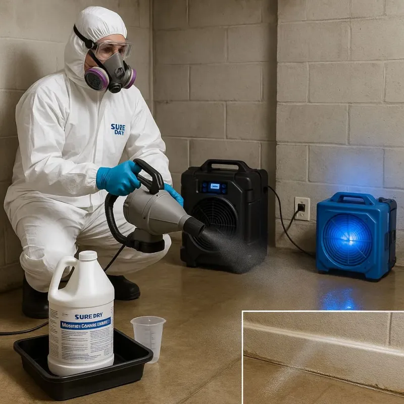 Sanitization and Odor Removal process in Shiawassee County, MI