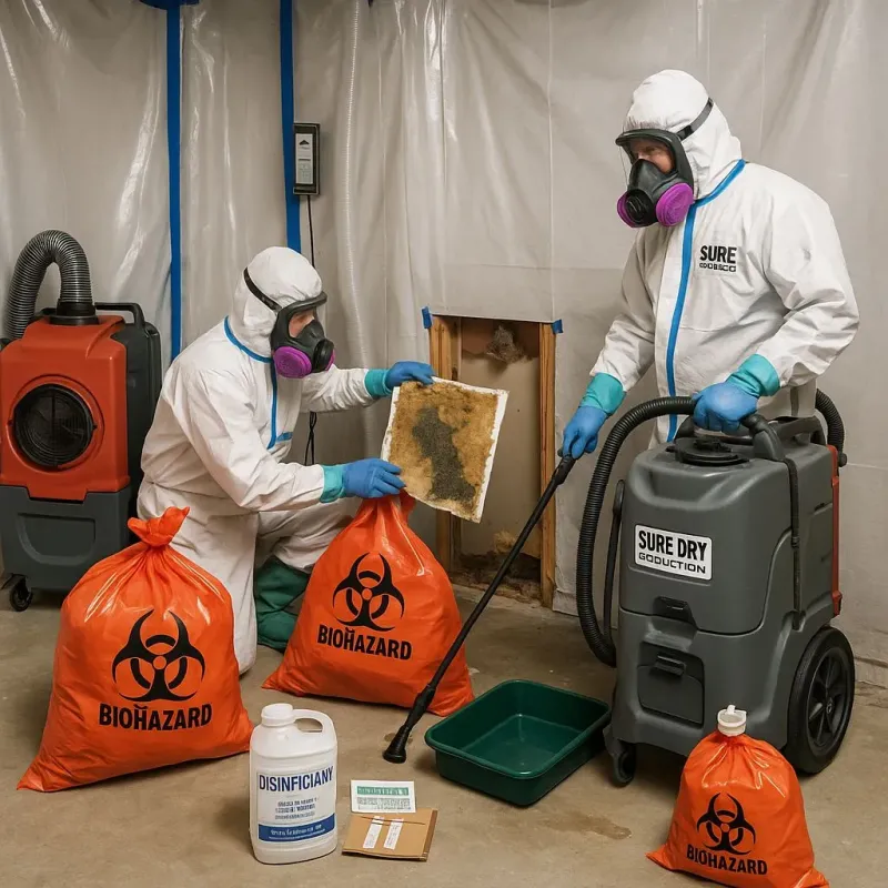 Contaminated Water Handling Protocols process in Shiawassee County, MI